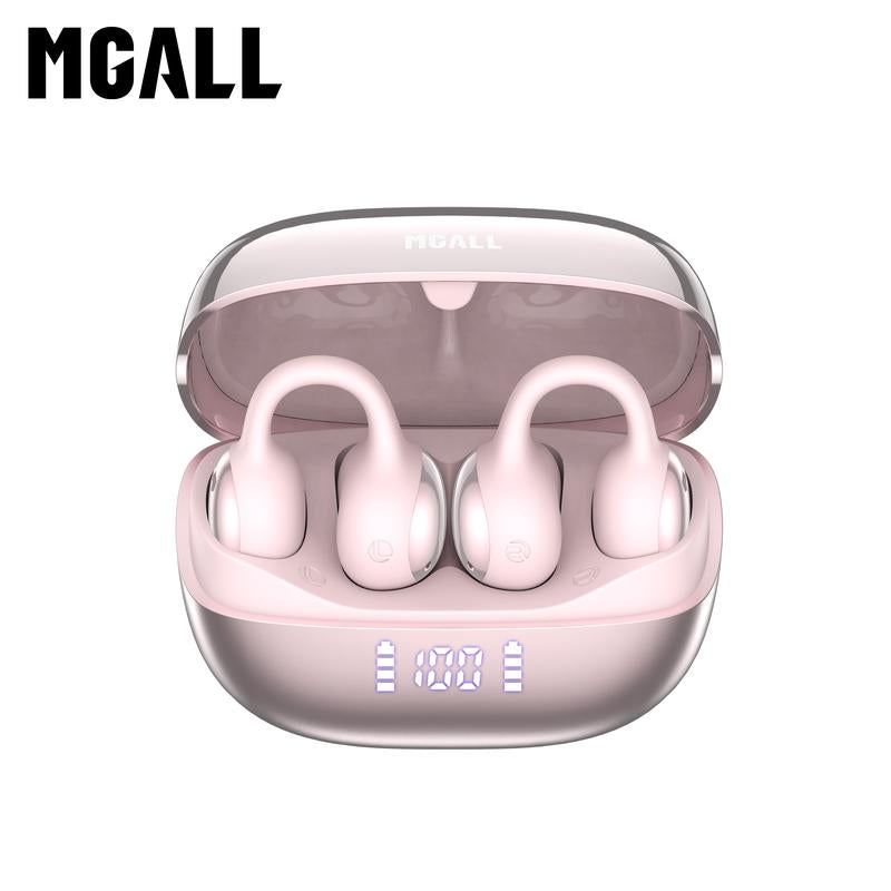 MGALL C11 Bluetooth 6.0 Wireless Clip-On Headphones: Ergonomic Design, Superior Sound Quality, IPX5 Waterproof Rating for Music, Calls, and Sports Activities