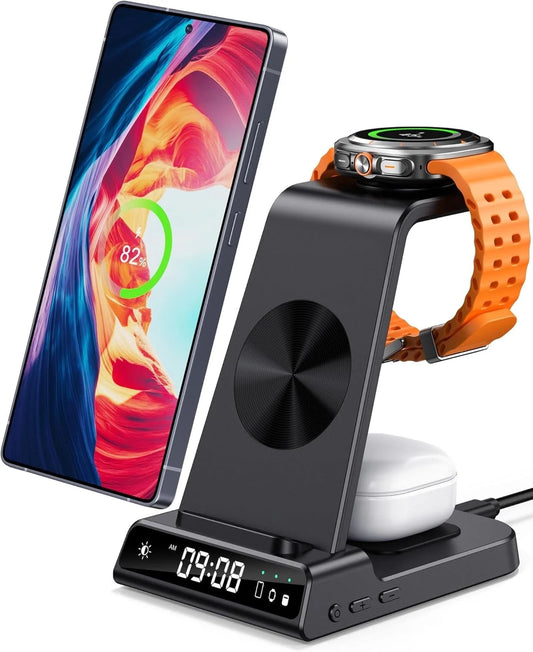Samsung Galaxy Wireless Charging Station with 3-in-1 Functionality